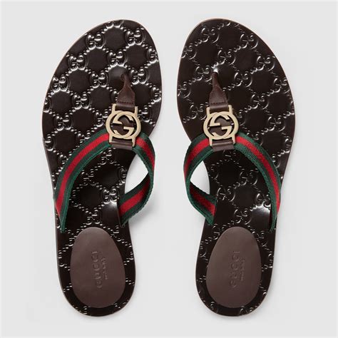 thong sandals gucci